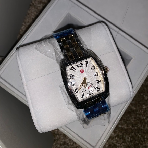 Michele - women’s urban bracelet two tone watch - Picture 2 of 5